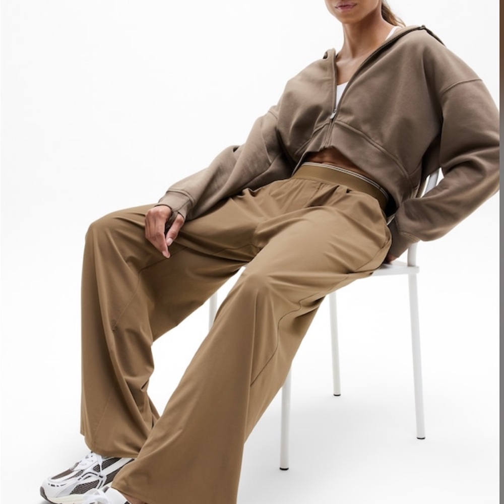 Athleta High Rise Wide-Leg Pants